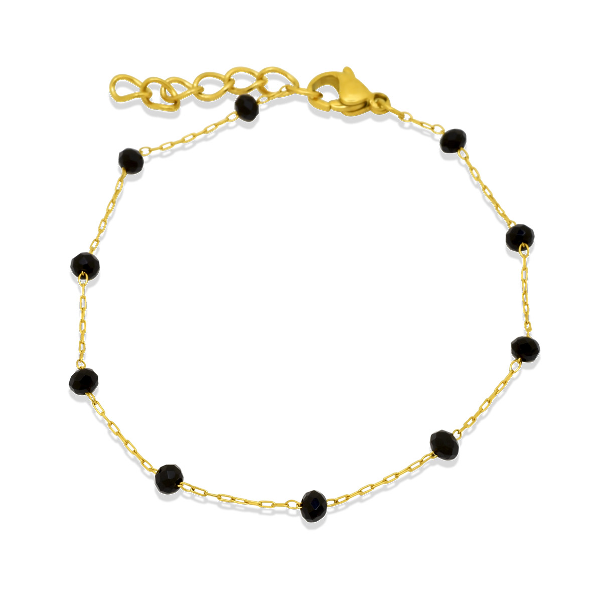 Perlita Gold Bracelet 3MM Βραχιόλι από ανοξείδωτο ατσάλι 316L